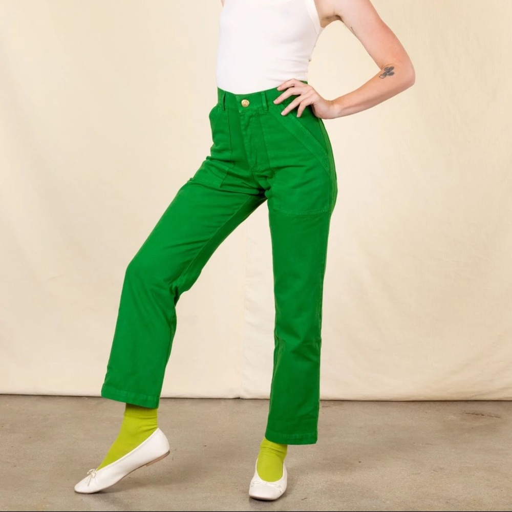Big Bud Press Work Pants - Forest Green
